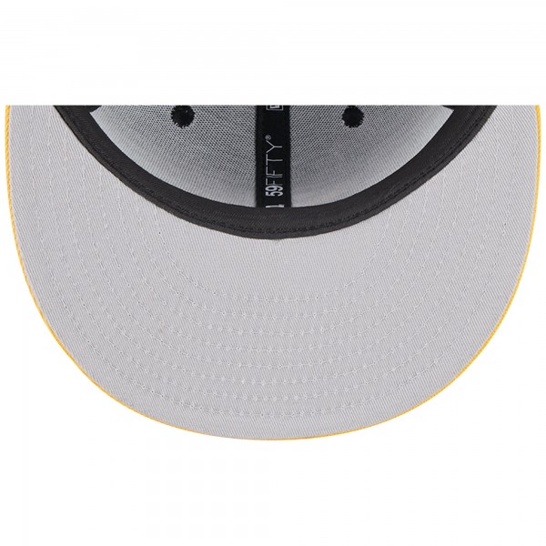 Бейсболка Los Angeles Dodgers New Era 59FIFTY - Black/Gold