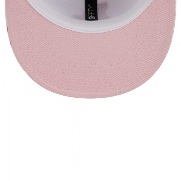 Бейсболка Los Angeles Dodgers New Era Flamingo 59FIFTY - White/Pink