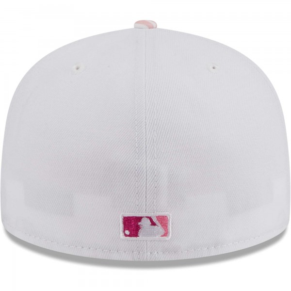 Бейсболка New York Yankees New Era Flamingo 59FIFTY - White/Pink