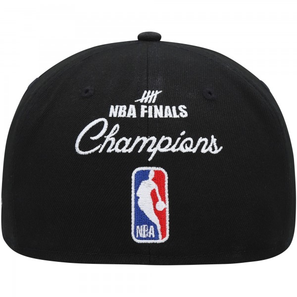 Бейсболка San Antonio Spurs New Era Crown Champs 59FIFTY - Black