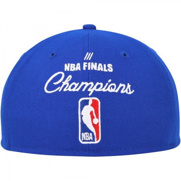 Бейсболка Philadelphia 76ers New Era Crown Champs 59FIFTY - Royal