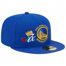 Бейсболка Golden State Warriors New Era Crown Champs 59FIFTY - Royal