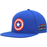 Детская бейсболка Captain America Marvel Comic - Royal