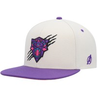 Детская бейсболка Black Panther Marvel - Cream/Purple