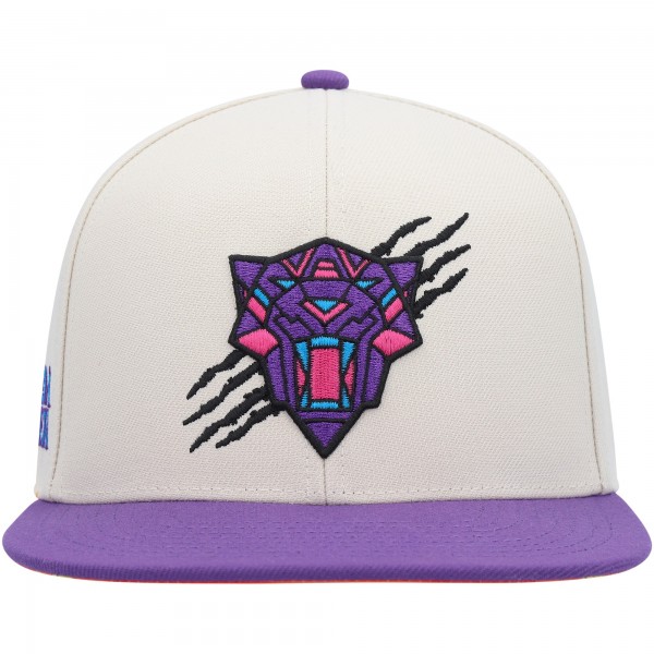 Детская бейсболка Black Panther Marvel - Cream/Purple