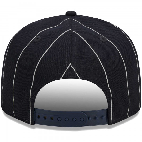 Бейсболка New York Yankees New Era 2009 World Series Clip Pinstripe 9FIFTY - Navy