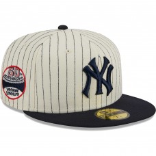 Игровая форма  Бейсболка New York Yankees New Era  Retro Script 59FIFTY - White