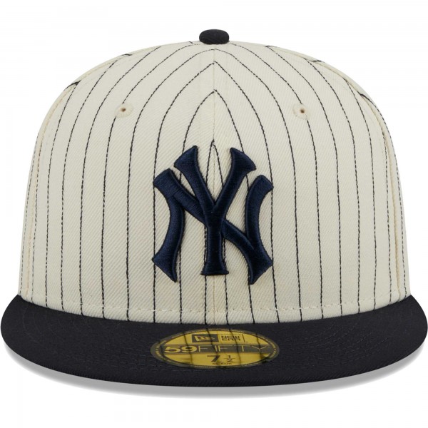 Игровая форма  Бейсболка New York Yankees New Era  Retro Script 59FIFTY - White