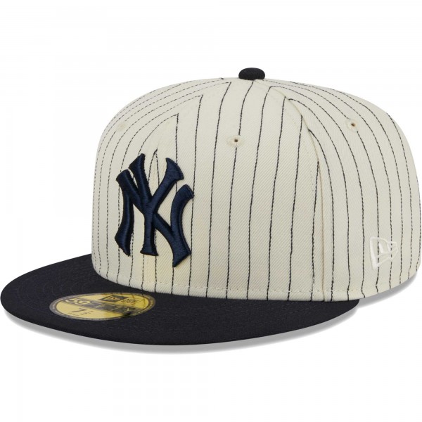 Игровая форма  Бейсболка New York Yankees New Era  Retro Script 59FIFTY - White
