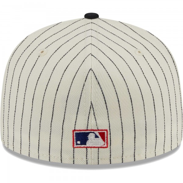 Игровая форма  Бейсболка New York Yankees New Era  Retro Script 59FIFTY - White