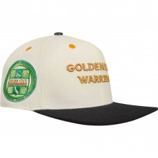 Бейсболка Golden State Warriors Album Cover - Cream/Black