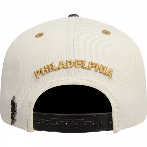 Бейсболка Philadelphia 76ers Album Cover - Cream/Black