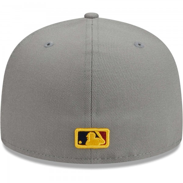 Бейсболка Los Angeles Dodgers New Era Color Pack 59FIFTY - Gray