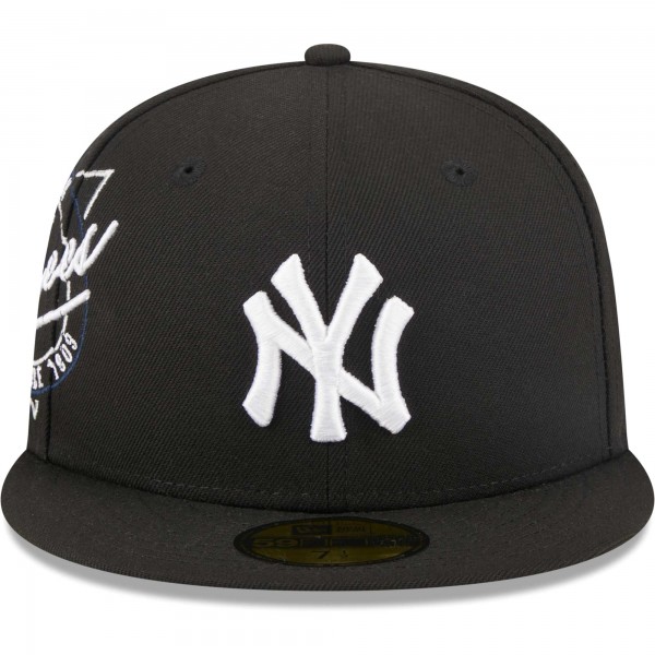 Бейсболка New York Yankees New Era Neon 59FIFTY - Black