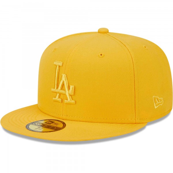 Бейсболка Los Angeles Dodgers New Era Color Pack 59FIFTY - Gold