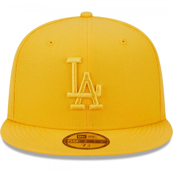 Бейсболка Los Angeles Dodgers New Era Color Pack 59FIFTY - Gold
