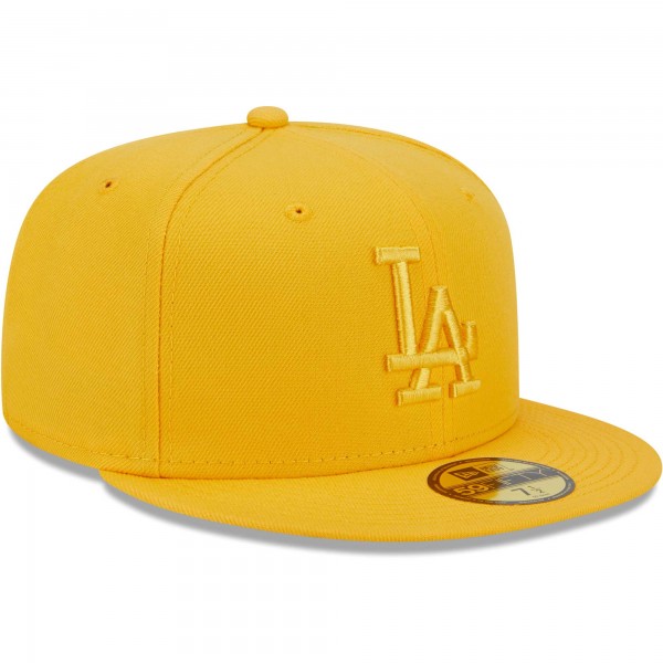 Бейсболка Los Angeles Dodgers New Era Color Pack 59FIFTY - Gold
