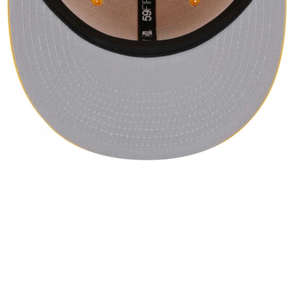Бейсболка Los Angeles Dodgers New Era Color Pack 59FIFTY - Gold