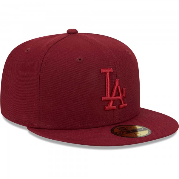 Бейсболка Los Angeles Dodgers New Era Color Pack 59FIFTY - Cardinal