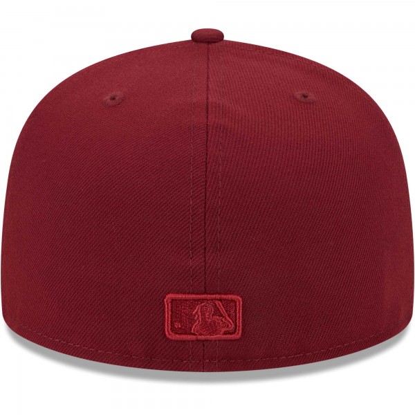 Бейсболка Los Angeles Dodgers New Era Color Pack 59FIFTY - Cardinal