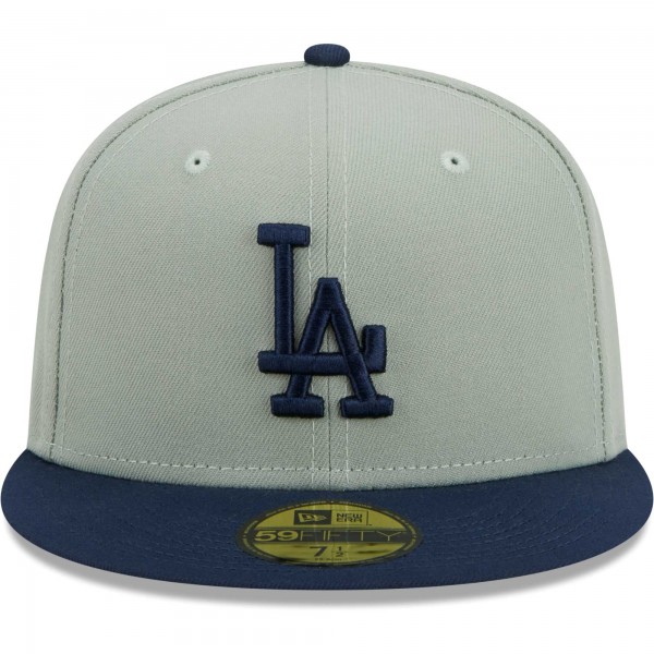 Бейсболка Los Angeles Dodgers New Era Two-Tone Color Pack 59FIFTY - Green