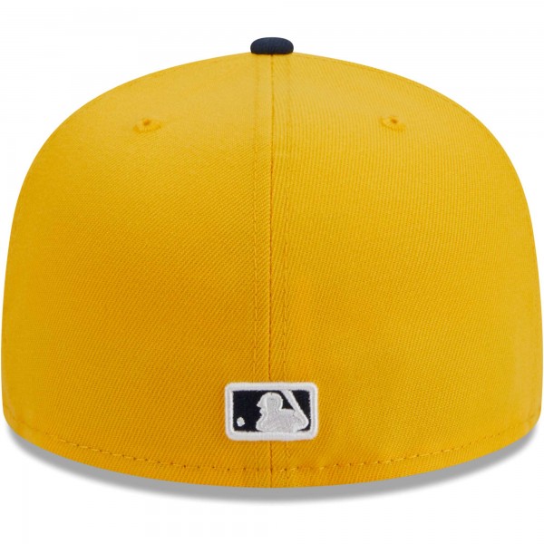 Бейсболка Los Angeles Dodgers New Era Two-Tone Color Pack 59FIFTY - Gold