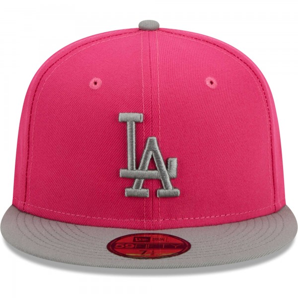 Бейсболка Los Angeles Dodgers New Era Two-Tone Color Pack 59FIFTY - Pink