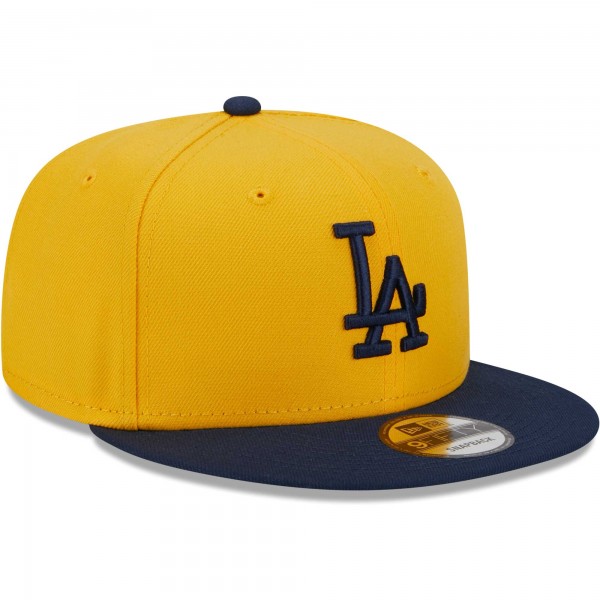 Бейсболка Los Angeles Dodgers New Era Two-Tone Color Pack 9FIFTY - Gold