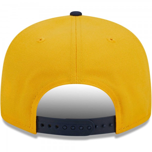 Бейсболка Los Angeles Dodgers New Era Two-Tone Color Pack 9FIFTY - Gold