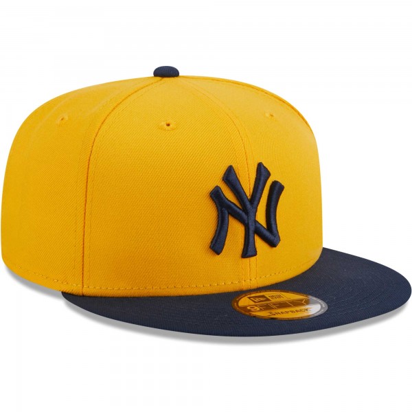 Бейсболка New York Yankees New Era Two-Tone Color Pack 9FIFTY - Gold