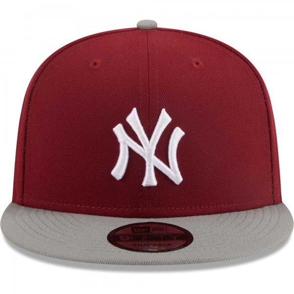 Бейсболка New York Yankees New Era Two-Tone Color Pack 9FIFTY - Cardinal