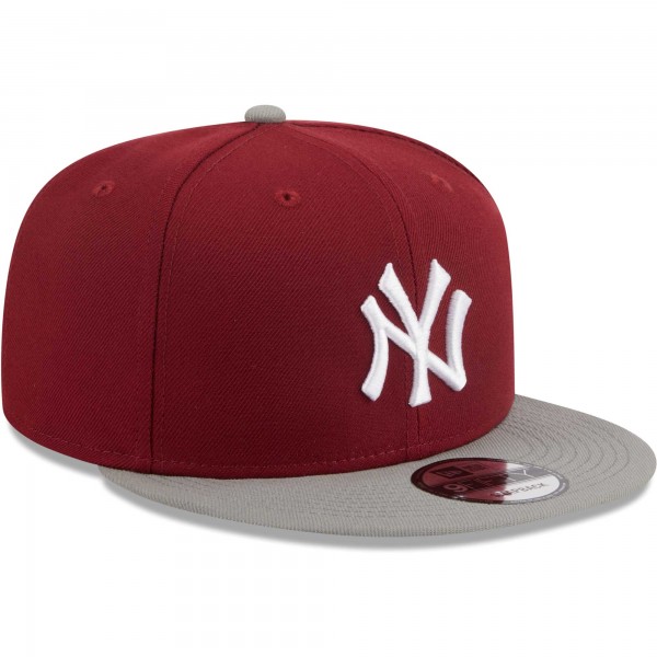 Бейсболка New York Yankees New Era Two-Tone Color Pack 9FIFTY - Cardinal