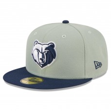 Бейсболка Memphis Grizzlies New Era Two-Tone Color Pack 59FIFTY - Sage/Navy
