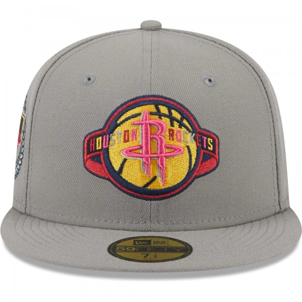 Бейсболка Houston Rockets New Era Color Pack 59FIFTY - Gray