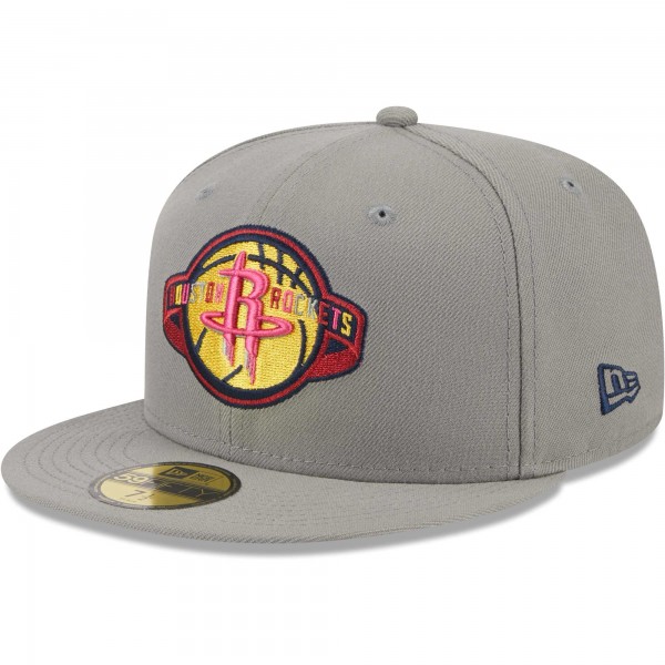 Бейсболка Houston Rockets New Era Color Pack 59FIFTY - Gray