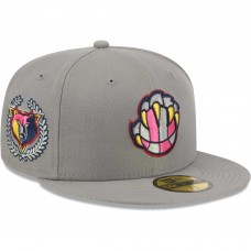 Бейсболка Memphis Grizzlies New Era Color Pack 59FIFTY - Gray