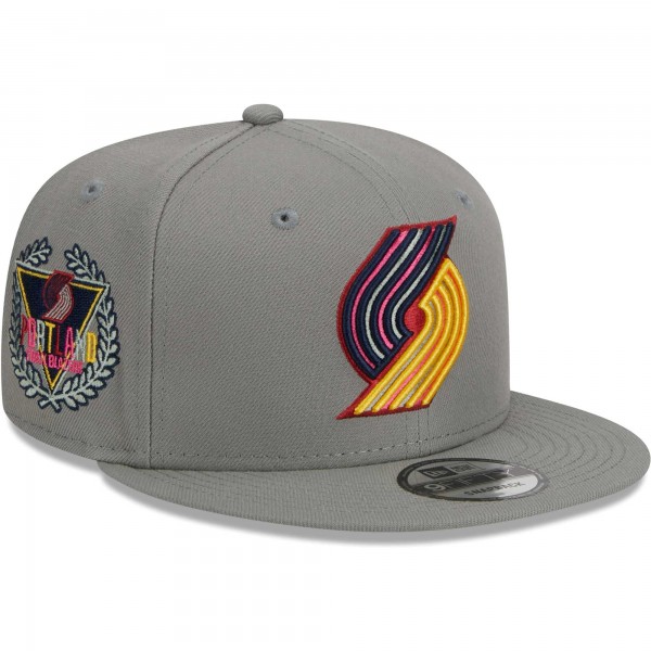 Бейсболка Portland Trail Blazers New Era Color Pack 9FIFTY - Gray