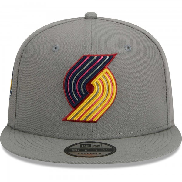Бейсболка Portland Trail Blazers New Era Color Pack 9FIFTY - Gray