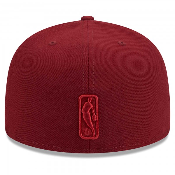 Бейсболка Philadelphia 76ers New Era Color Pack 59FIFTY - Crimson