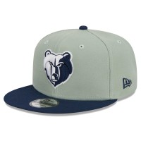 Бейсболка Memphis Grizzlies New Era Two-Tone Color Pack 9FIFTY - Sage/Navy