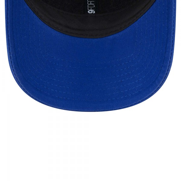 Бейсболка Philadelphia 76ers New Era Plate Oversized Patch Trucker 9FORTY - Royal