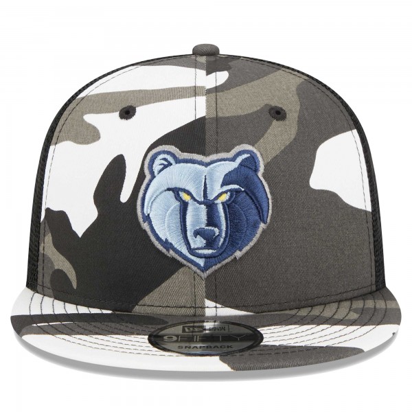 Бейсболка Memphis Grizzlies New Era Snow Camo Meshback 9FIFTY - Camo