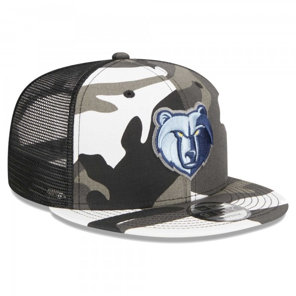 Бейсболка Memphis Grizzlies New Era Snow Camo Meshback 9FIFTY - Camo