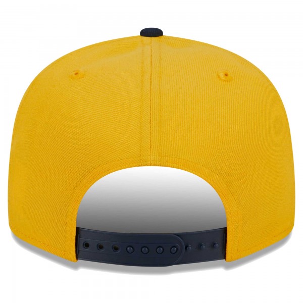 Бейсболка New York Knicks New Era Color Pack 2-Tone 9FIFTY - Gold/Navy