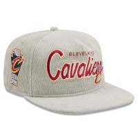Бейсболка Cleveland Cavaliers New Era The Golfer Corduroy 9FIFTY - Gray