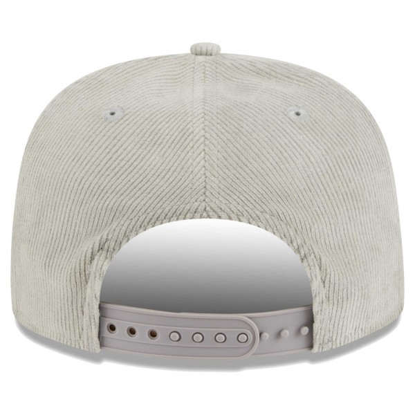 Бейсболка Philadelphia 76ers New Era The Golfer Corduroy 9FIFTY - Gray