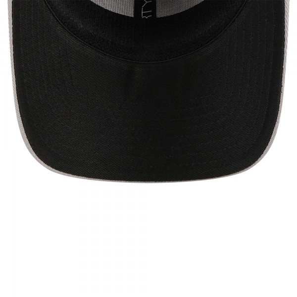 Бейсболка Portland Trail Blazers New Era Piped Two-Tone 39THIRTY - Gray/Black