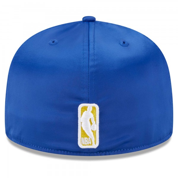 Бейсболка Golden State Warriors New Era Throwback Satin 59FIFTY - White