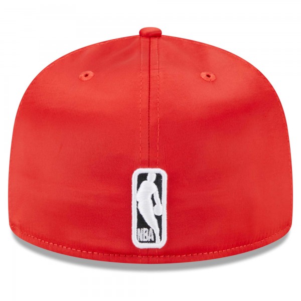 Бейсболка Houston Rockets New Era Throwback Satin 59FIFTY - White