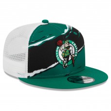 Бейсболка Boston Celtics New Era Tear Trucker 9FIFTY - Kelly Green/White